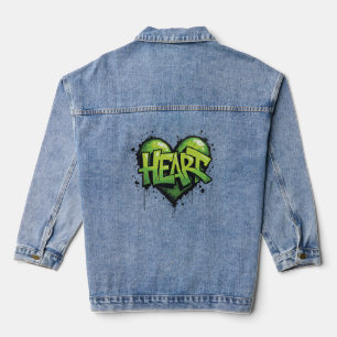 Neon Heartbeat Jeansjacke