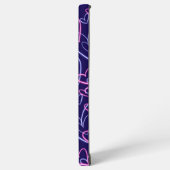 Neon Hearts Samsung Galaxy Hülle (Linke Seite)