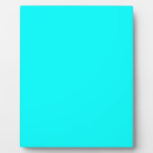 Neon hellblau 00ffff fotoplatte (Vorderseite)