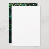 Neon Hello 40. Geburtstagsfeier Party Einladung (Vorne/Hinten)