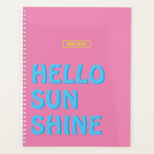 Neon Hello Sunshine 2019-2020 Planer