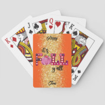 Neon Herbst Autumn Text und Farbe anpassen