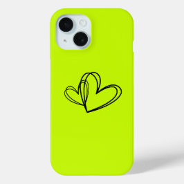 Neon-Herz-Handyhülle | Minimale Liebes-Ästhetik Co Case-Mate iPhone Hülle