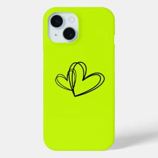 Neon-Herz-Handyhülle | Minimale Liebes-Ästhetik Co Case-Mate iPhone Hülle