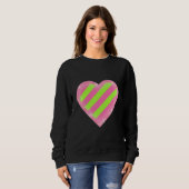 Neon-Herz Sweatshirt (Vorne ganz)