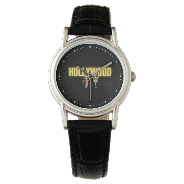 Neon Hollywood & Vintag Beauties Watch Armbanduhr (Vorderseite)