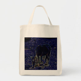 Neon Horse - Tragetasche