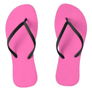 Neon Hot Pink Custom Classic Badesandalen
