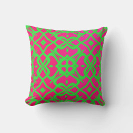 Neon Hot Pink/Neon Green Kissen