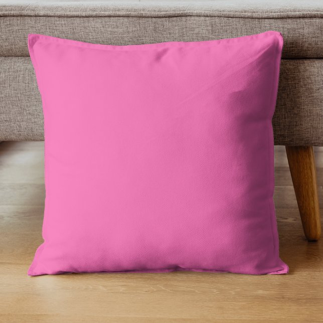Neon Hot Pink Solid Color | Classic Kissen (Von Creator hochgeladen)