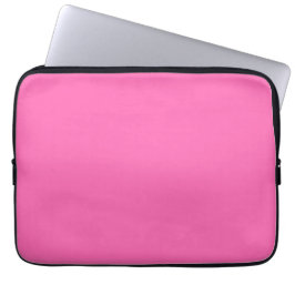 Neon Hot Pink Solid Color | Classic Laptopschutzhülle