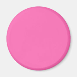 Neon Hot Pink Solid Color | Classic Magnet