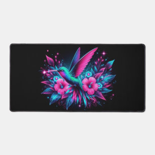 Neon Hummingbird, Augen fangende Neontiere Schreibtischunterlage