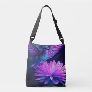 Neon Hummingbird Purse Tragetaschen Mit Langen Trägern