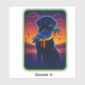 Neon Hunting Sticker (Blatt)