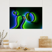 Neon I Poster (Küche)