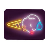 Neon Ice Cream Magnet (Horizontal)
