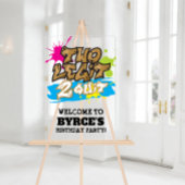 Neon Imitats Gold Zwei Legit 2 Beenden Willkommen Acrylschild