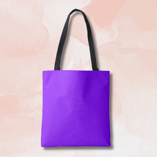 Neon Indigo Solid Color | Classic Tasche