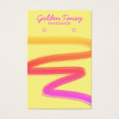 Neon Ink Swipe Earring Necklace Juwelier Display (Vorderseite)