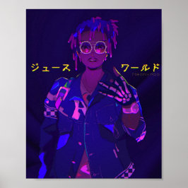 Neon Japanese Poster