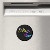 Neon Jazz Bar Sign Magnet (In Situ (Geschirrspüler))