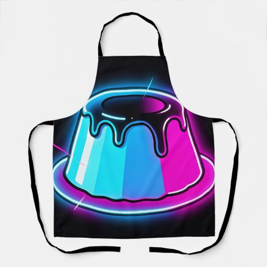 Neon-Jelly-Glow-Dessert-Kunst Schürze (Vorderseite)