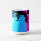 Neon-Jelly-Leucht-Dessert-Kunst Kaffeetasse (Mittel)