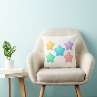 Neon Jelly Star Pillow | Cute Kawaii Glow Kissen