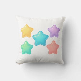 Neon Jelly Star Pillow | Cute Kawaii Glow Kissen