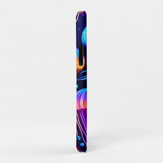 Neon Jellyfish Dreams Case-Mate iPhone Hülle (Hinten/Rechts)