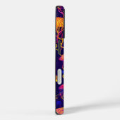 Neon Jellyfish: Futuristisches Glow Phone Case Des (Rückseite / Rechts)