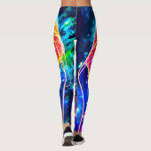 Neon Jellyfish Kindervision Leggings (Rückseite)