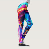Neon Jellyfish Kindervision Leggings (Rechts)