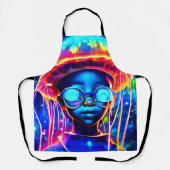 Neon Jellyfish Kindervision Schürze (Vorderseite)