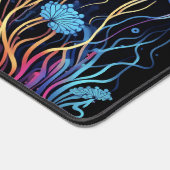 Neon Jellyfish Schreibtischunterlage (Ecke)