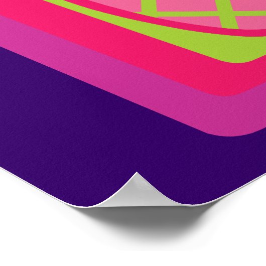 Neon Jukebox Poster (Ecke)