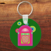 Neon Jukebox Schlüsselanhänger (Vorderseite)