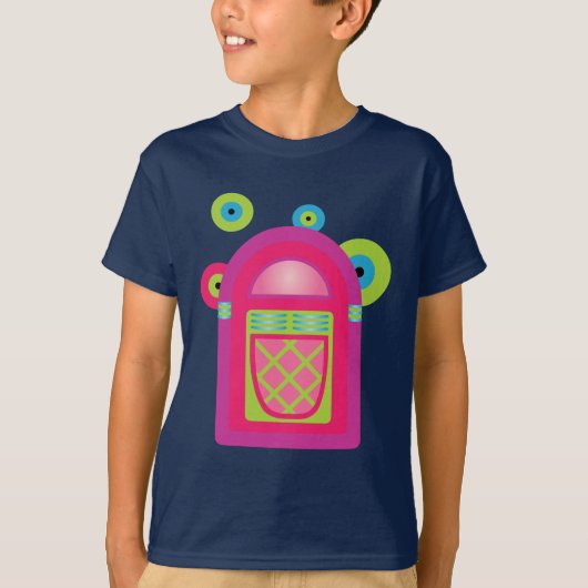 Neon Jukebox T-Shirt (Vorderseite)