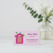 Neon Jukebox Visitenkarte (Stehend Vorderseite)