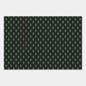 Neon Jungle farbiges Leaf Geschenkpapier Set (Vorderseite)