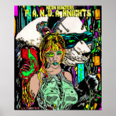 Neon Junters: P. A. N. D. A. Knights Poster (Vorne)