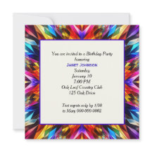 Neon Kaleidoscope Brithday Party