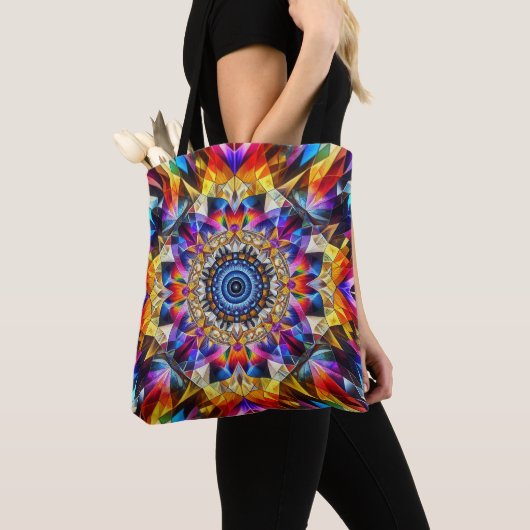 Neon Kaleidoscope Design Tasche (Von Nahem)