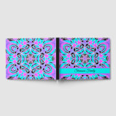 Neon Kaleidoskop Gästebuch (Voll)