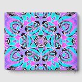 Neon Kaleidoskop Gästebuch (Rückseite)