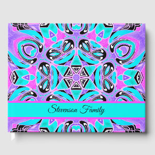 Neon Kaleidoskop Gästebuch