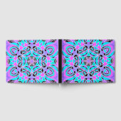 Neon Kaleidoskop Gästebuch (Voll)
