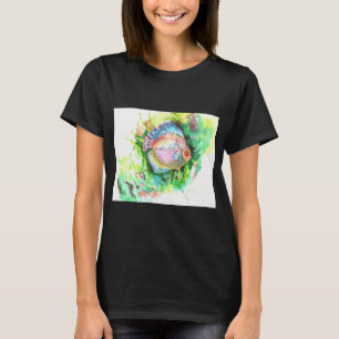 Neon Kampffisch â€“ Türkis Rosa Lebendiges Aquatis T-Shirt