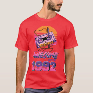 Neon-Kassette 1992 Revival-Geschenk T-Shirt